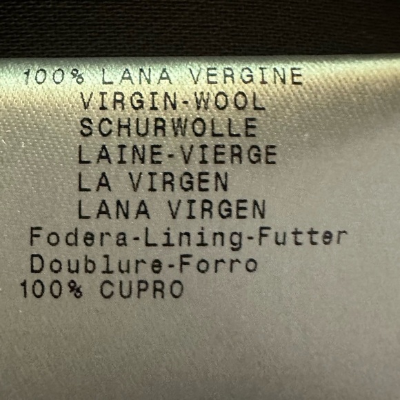 Giorgio Armani Black Label Womens 6 Blazer Brown Virgin Wool - Picture 5 of 13